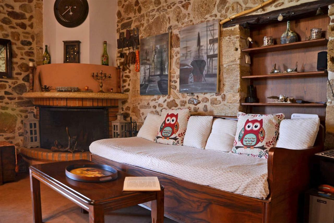 Вилла Kamara Stone House Киссамос Экстерьер фото